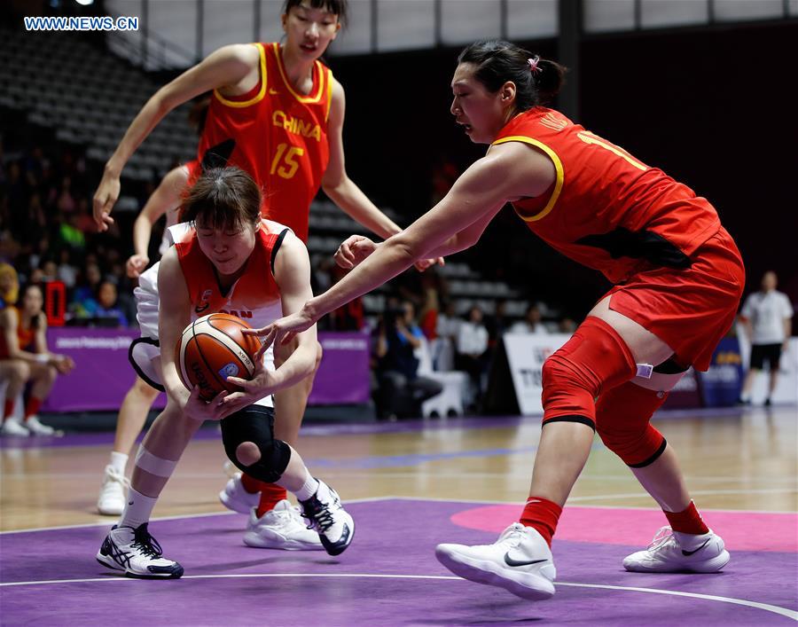 (SP)INDONESIA-JAKARTA-ASIAN GAMES-WOMEN'S BASKETBALL