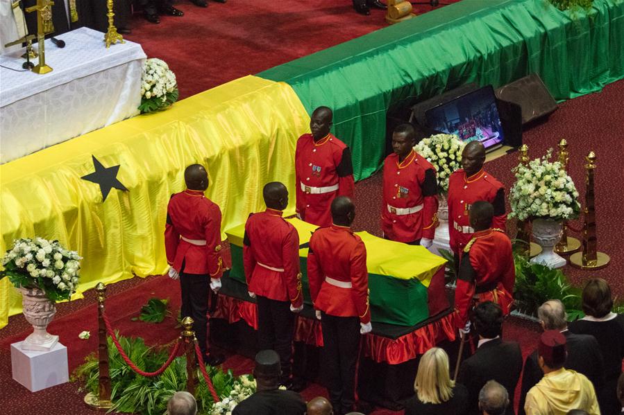 GHANA-ACCRA-KOFI ANNAN-STATE FUNERAL