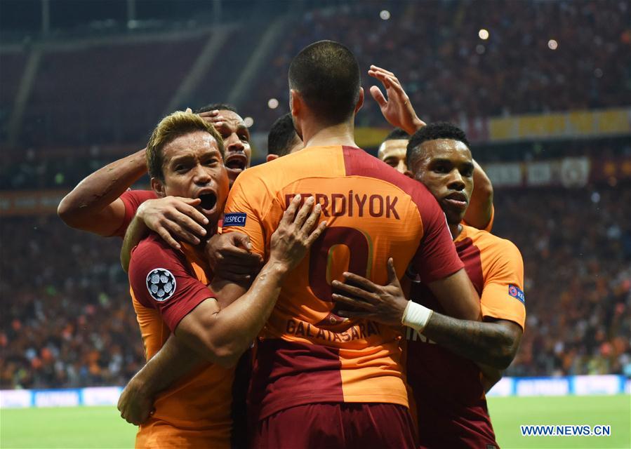 (SP)TURKEY-ISTANBUL-SOCCER-UEFA CHAMPIONS LEAGUE-GALATASARAY VS LOKOMOTIV MOSCOW