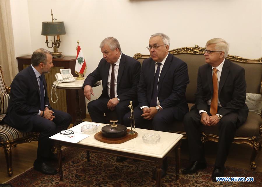 LEBANON-BEIRUT-RUSSIA-SPECIAL ENVOY FOR SYRIA-VISIT