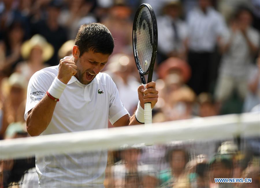 (SP)BRITAIN-LONDON-TENNIS-WIMBLEDON-DAY 11