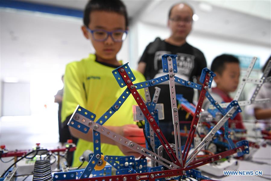 CHINA-NINGXIA-YINCHUAN-EDUCATION-JUVENILE SCIENCE FESTIVAL (CN)