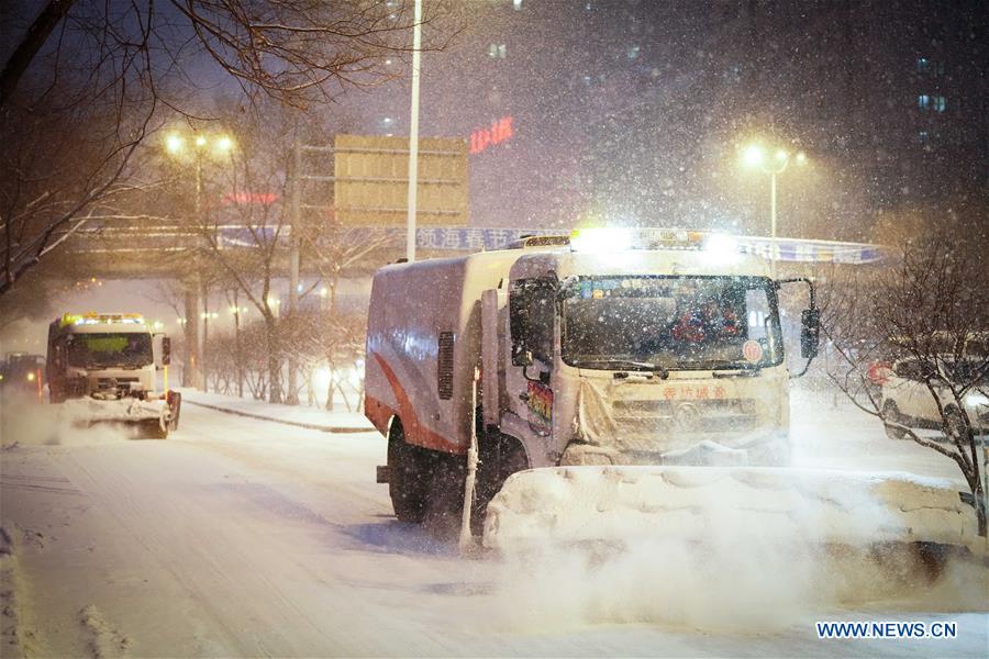 CHINA-HEILONGJIANG-HARBIN-SNOW(CN)