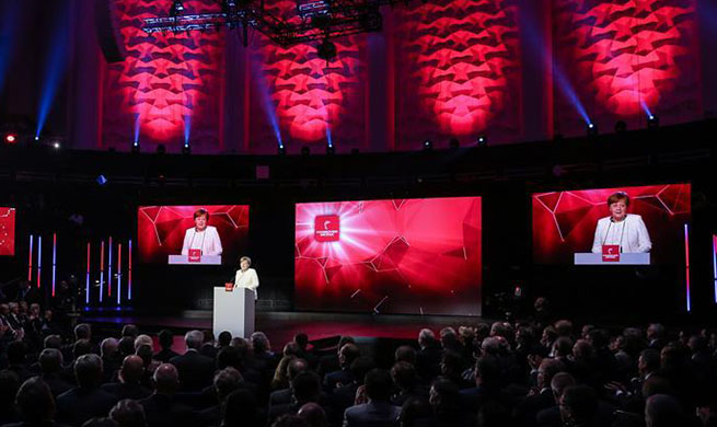 Hanover trade fair opens as Germany's Merkel advocates free trade