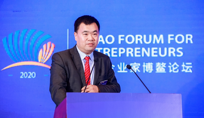 北京永聚河環(huán)?？萍加邢薰径麻L馮強演講