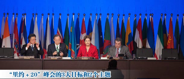 “里約+20”峰會(huì)的3大目標(biāo)和2個(gè)主題