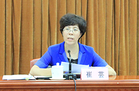 崔蕓:強化食品安全示范創(chuàng)建  構(gòu)建嚴(yán)懲違法犯罪"新機(jī)制"