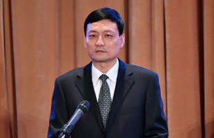 國務(wù)院國資委主任肖亞慶致辭并作主旨演講