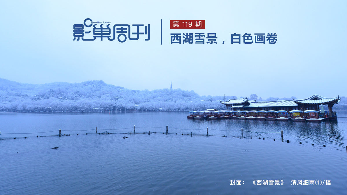 【影巢周刊】西湖雪景，白色畫卷
