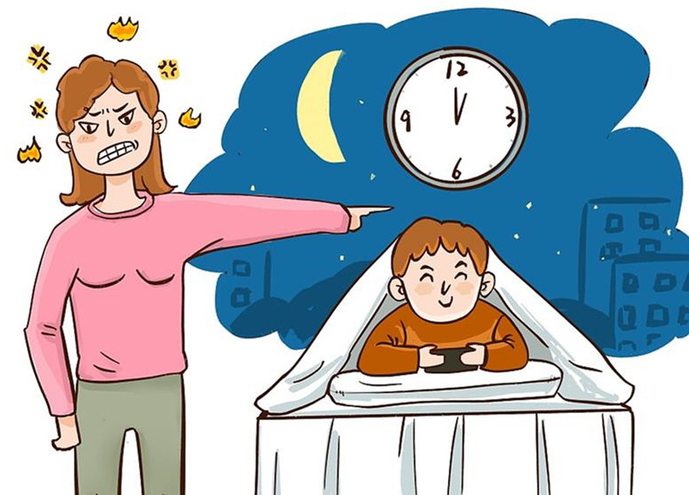 摸黑玩手機，小心晃出急性青光眼