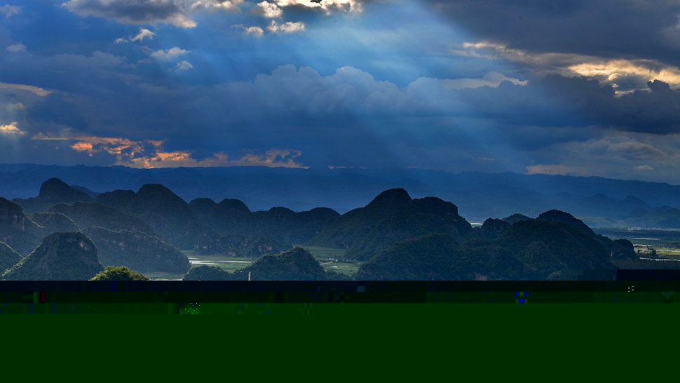 仙人洞的一束陽光