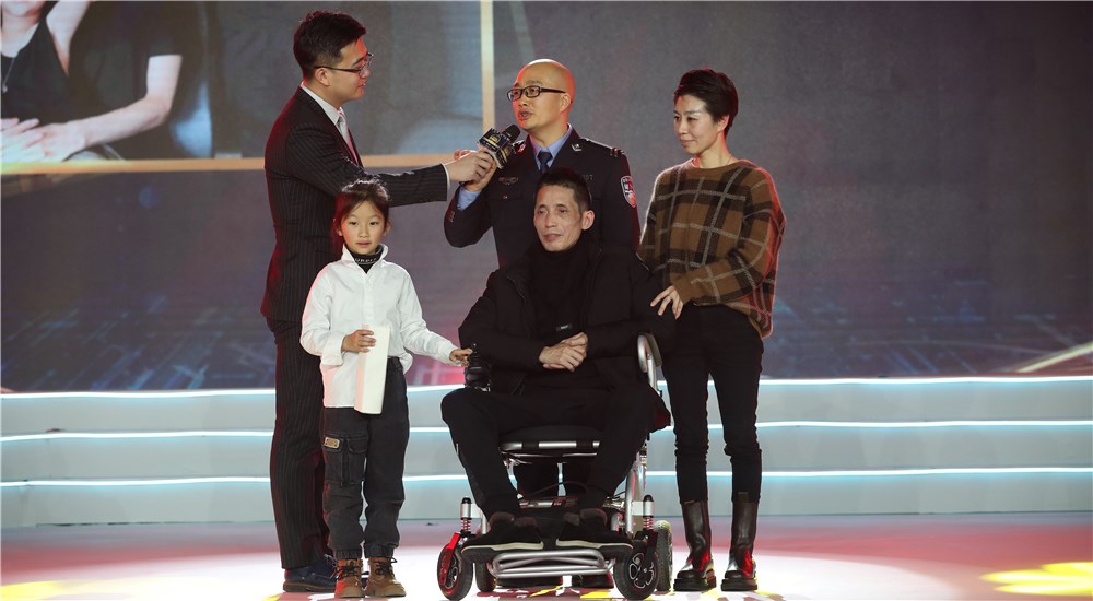 第三位年度感動(dòng)人物張海林、朱丹丹夫婦分享心路歷程