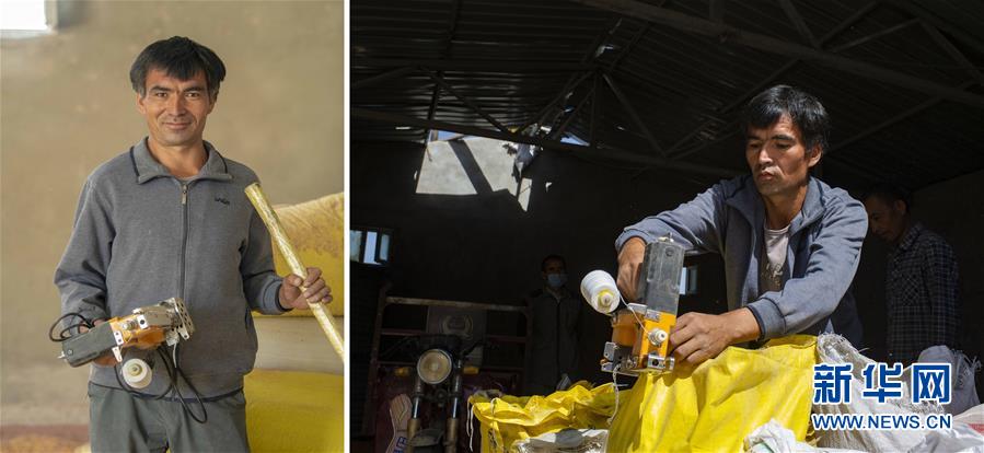 （脫貧攻堅&middot;圖片故事）（10）脫貧靠雙手&mdash;&mdash;新疆和田地區(qū)未摘帽縣就業(yè)見聞