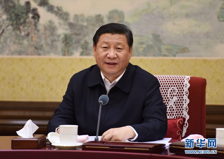 12月28日至29日，中共中央政治局召開專題民主生活會，對照檢查踐行&ldquo;三嚴三實&rdquo;情況，討論研究加強黨風廉政建設(shè)措施。中共中央總書記習近平主持會議并發(fā)表重要講話。新華社記者 李學(xué)仁 攝 