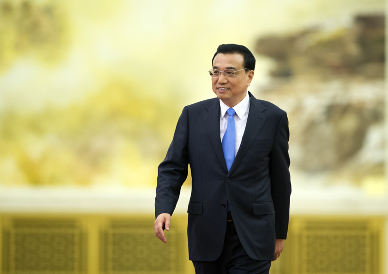 3月15日，國務(wù)院總理李克強在北京人民大會堂與中外記者見面，并回答記者提問。新華社記者 謝環(huán)馳 攝