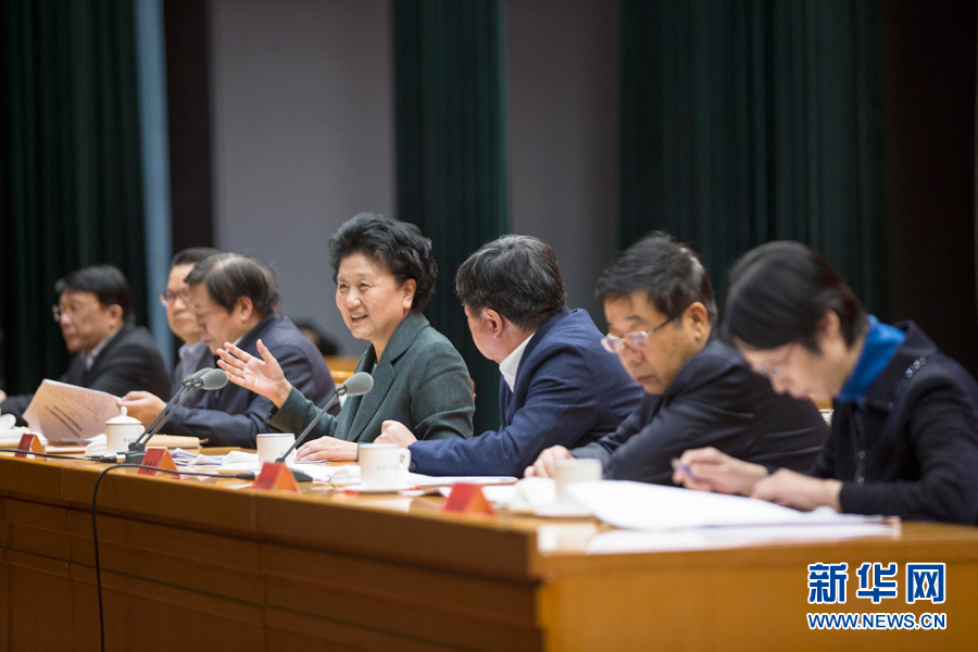 1月16日，中共中央政治局委員、國(guó)務(wù)院副總理劉延?xùn)|在北京出席&ldquo;加強(qiáng)和改進(jìn)新形勢(shì)下高校思想政治工作專題研討班&rdquo;開班式。 新華社記者崔新鈺 攝