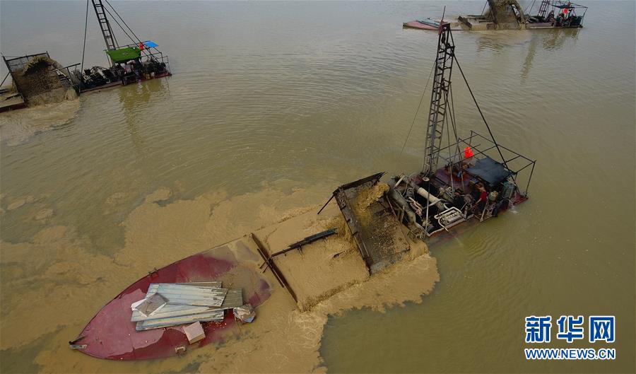 （新華視點&middot;圖文互動）（2）小作坊&ldquo;游擊&rdquo;盜采、查處窩點&ldquo;死灰復燃&rdquo;，海南非法采砂緣何難止？