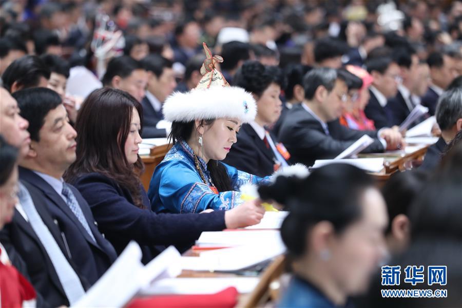 （兩會(huì)&middot;XHDW）（7）十三屆全國(guó)人大一次會(huì)議舉行第二次全體會(huì)議 