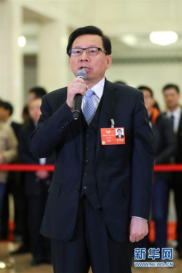 （兩會&middot;XHDW）（12）全國政協(xié)委員接受采訪