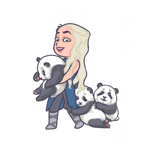 劉倩創(chuàng)作同人作品。受訪者供圖