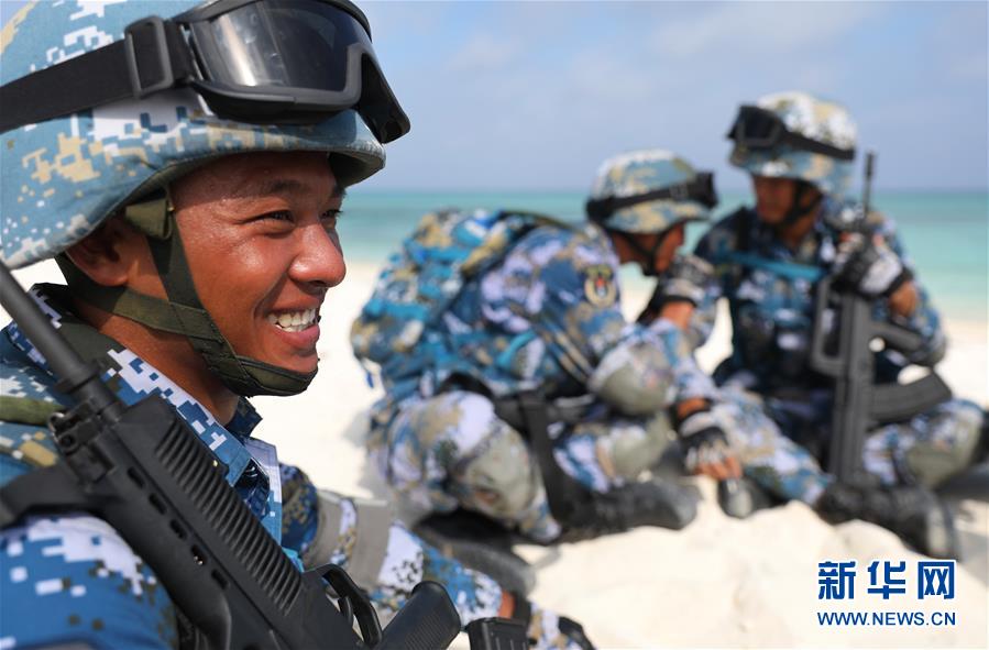 （壯麗70年&middot;奮斗新時代&middot;新華全媒頭條&middot;圖文互動）（6）&ldquo;你在我的航程上，我在你的視線里&rdquo;&mdash;&mdash;走進海軍西沙中建島官兵的五彩世界