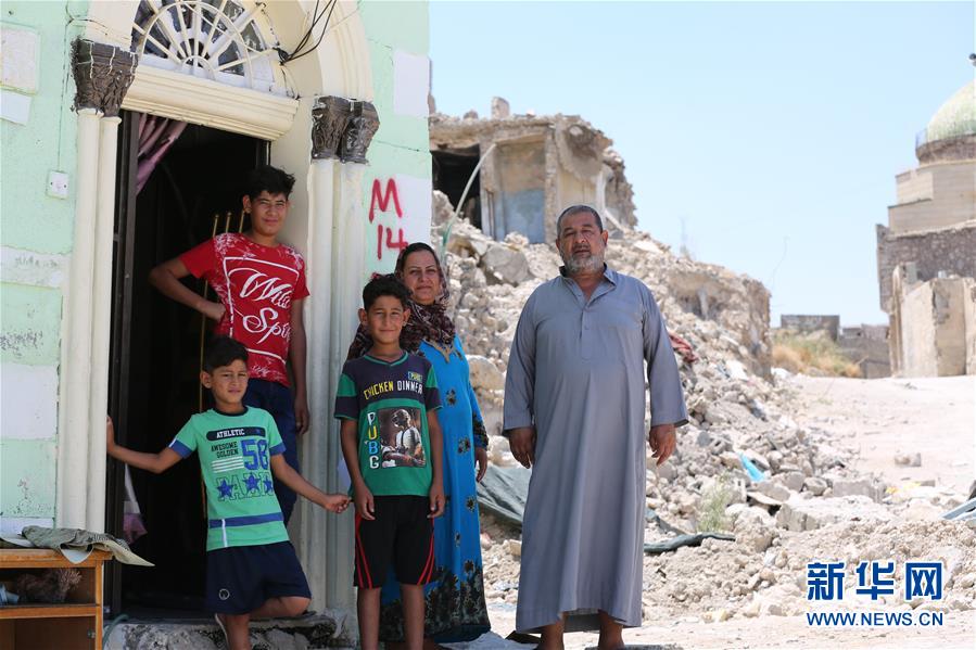 （國(guó)際&middot;圖文互動(dòng)）（7）通訊：中企員工愛心捐款助摩蘇爾老城民眾重燃生活希望