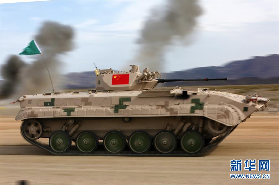 （圖文互動）（5）&ldquo;國際軍事比賽-2019&rdquo;：中國參賽隊刷新&ldquo;蘇沃洛夫突擊&rdquo;步戰(zhàn)車組單車賽紀(jì)錄