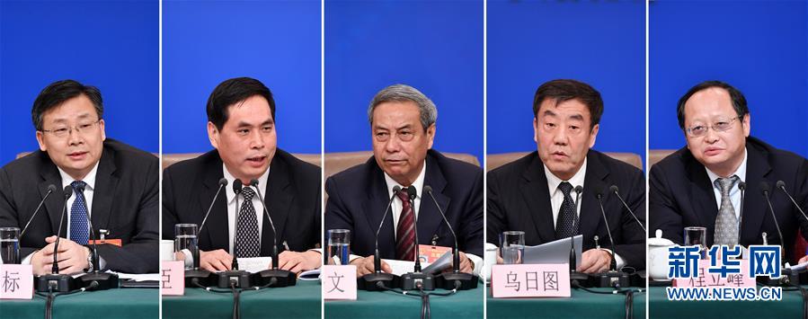 （兩會&middot;XHDW）（13）全國人大相關(guān)負(fù)責(zé)人就&ldquo;人大立法工作&rdquo;答記者問