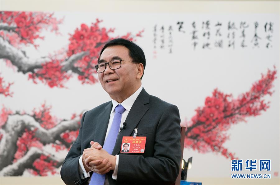 （兩會&middot;圖文互動）（1）全國人大代表、中科院院長白春禮：打破關(guān)鍵核心技術(shù)&ldquo;瓶頸&rdquo;