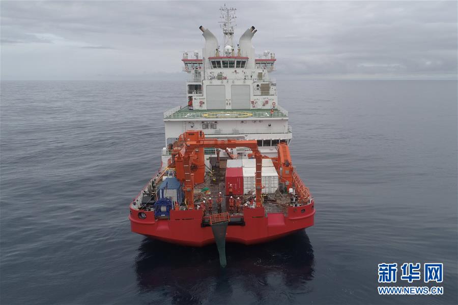 (“雪龍”探南極·圖文互動(dòng))(2)中國(guó)南極考察隊(duì)順利完成宇航員海綜合科考