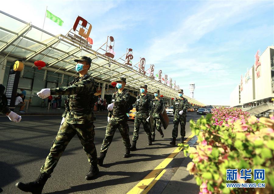 (聚焦疫情防控·圖文互動(dòng))(1)武警官兵全力奮戰(zhàn)疫情防控一線