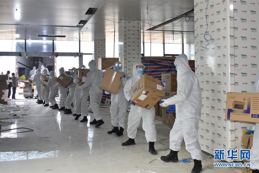 (聚焦疫情防控·圖文互動(dòng))(2)武警官兵全力奮戰(zhàn)疫情防控一線