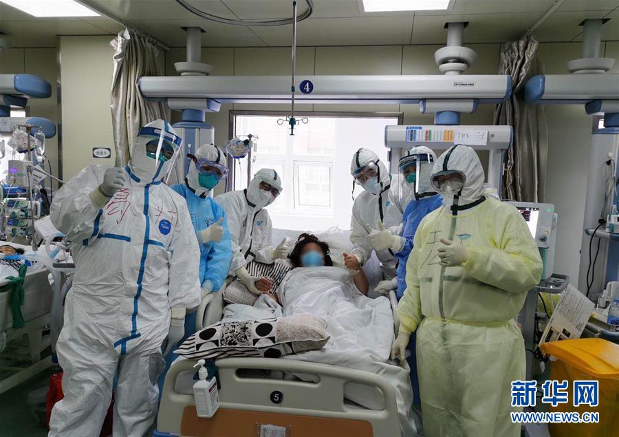 （抗疫一線醫(yī)務(wù)人員英雄群體&middot;圖文互動）（1）合力護(hù)航生命之舟&mdash;&mdash;遼寧、上海、廣東等醫(yī)療隊聯(lián)手決戰(zhàn)雷神山