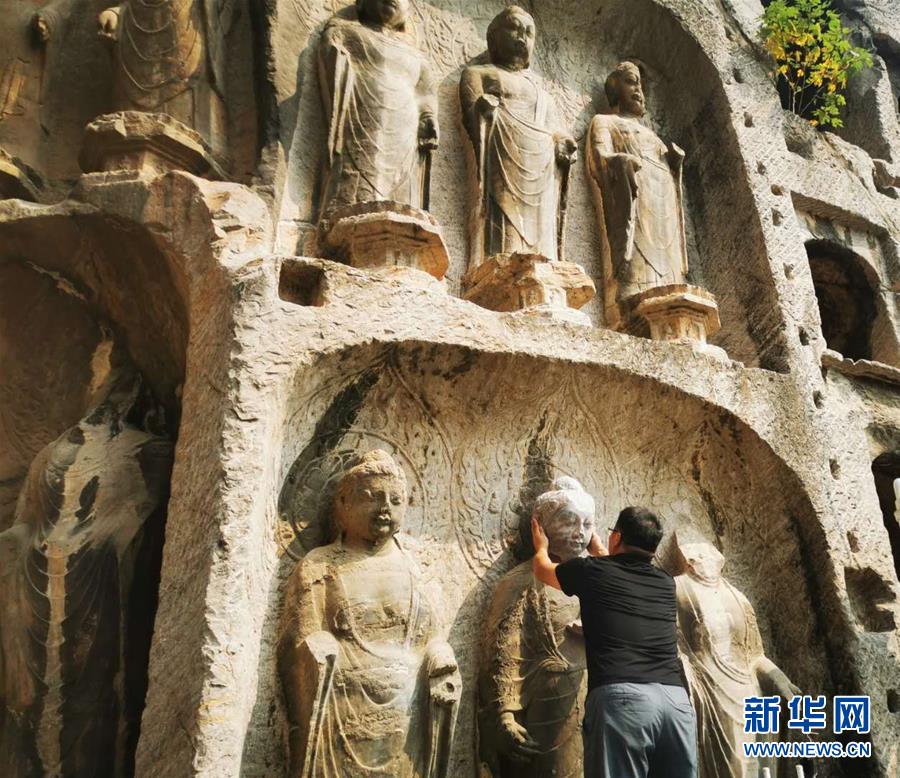 （圖文互動）（4）合體了，龍門石窟流散佛首首次實現(xiàn)&ldquo;數(shù)字復(fù)位&rdquo;