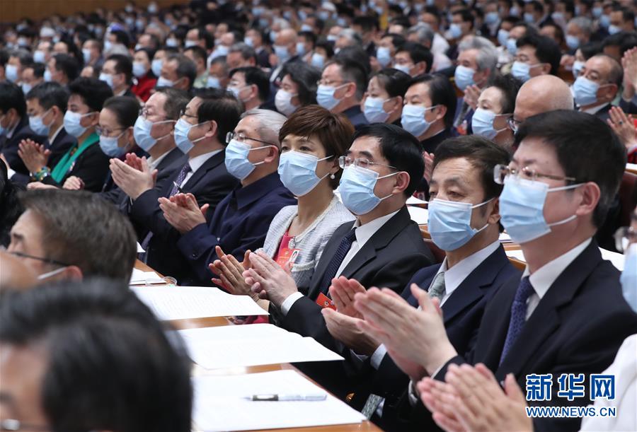 （兩會(huì)&middot;政協(xié)開(kāi)幕&middot;XHDW）（22）全國(guó)政協(xié)十三屆三次會(huì)議在京開(kāi)幕