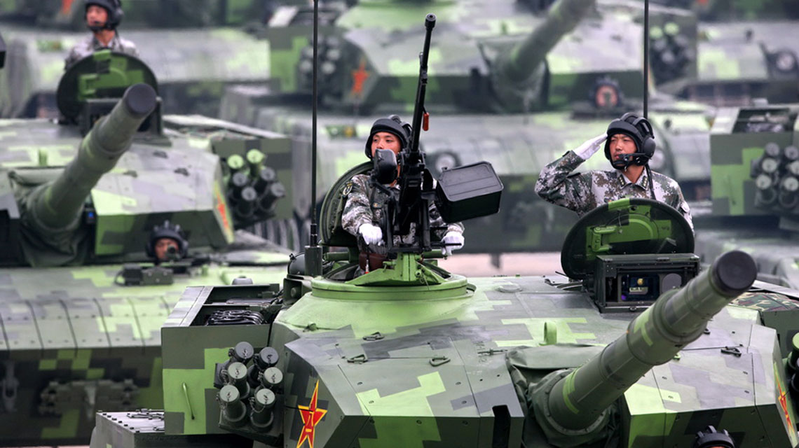 威風(fēng)凜凜！歷屆閱兵中的中國坦克兵