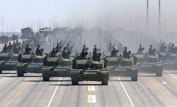 沙場點兵！建軍90周年閱兵MV來了