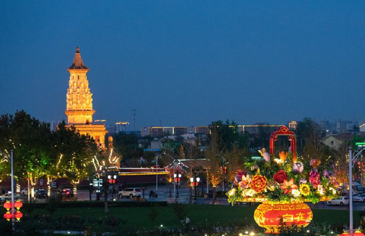 河北正定：古城保護(hù)、現(xiàn)代旅游寫新彩