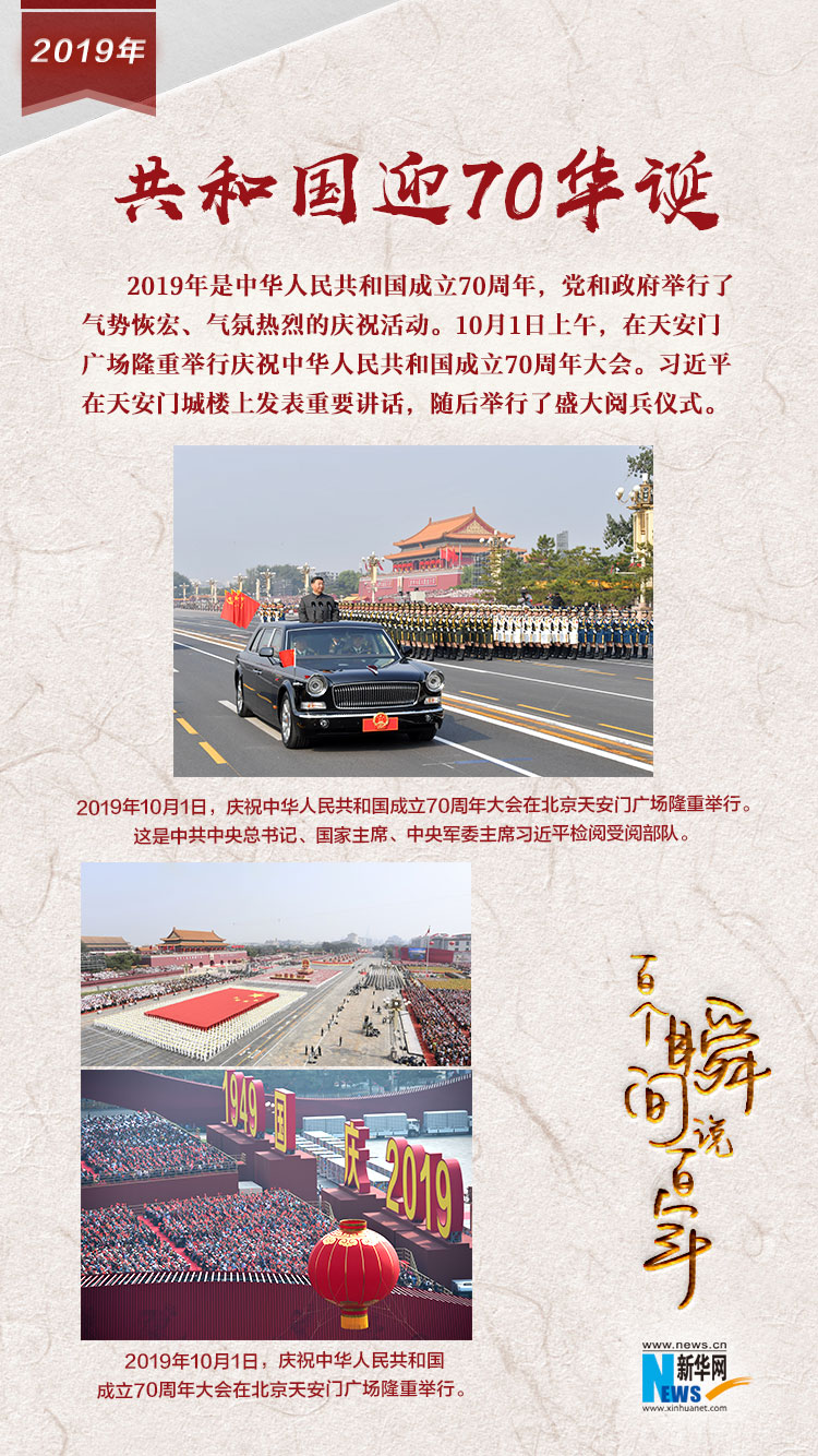 2019，共和國迎70華誕