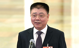 住房和城鄉(xiāng)建設(shè)部部長(zhǎng)王蒙徽在&ldquo;部長(zhǎng)通道&rdquo;接受采訪