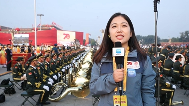 新華網(wǎng)在現(xiàn)場：直擊入場最早、撤出最晚的受閱部隊