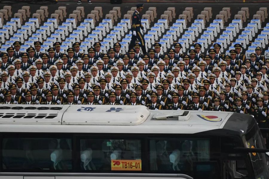 這就是今天早上的北京！