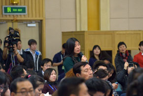 快遞雜志、中國(guó)郵政快遞報(bào)記者提問(wèn)