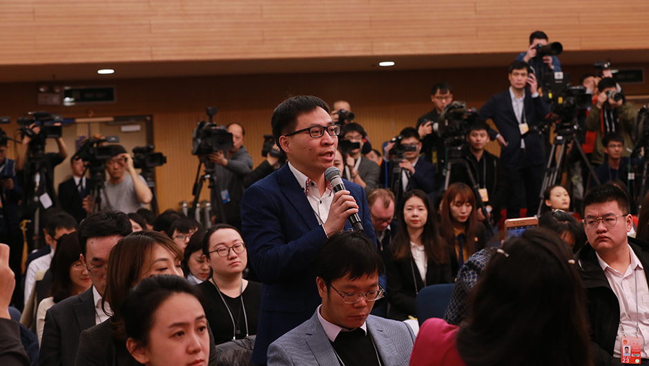 經(jīng)濟日報融媒體記者提問