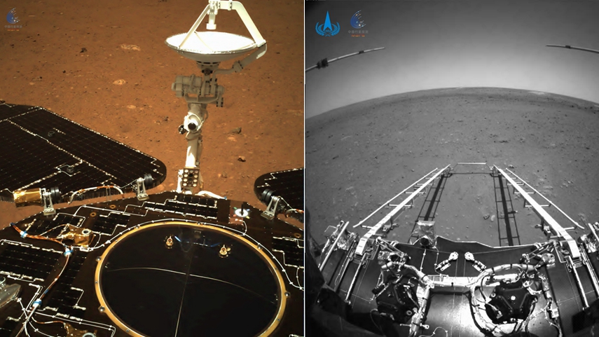 探索星辰大海 祝融號(hào)&ldquo;來信&rdquo;了！