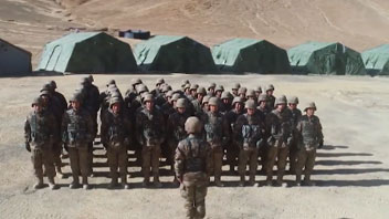 銘記烈士，致敬英雄！加勒萬河谷沖突現(xiàn)場(chǎng)視頻公開