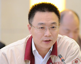 北京市建工集團總承包部工會主席、黨委副書記李長曉發(fā)言