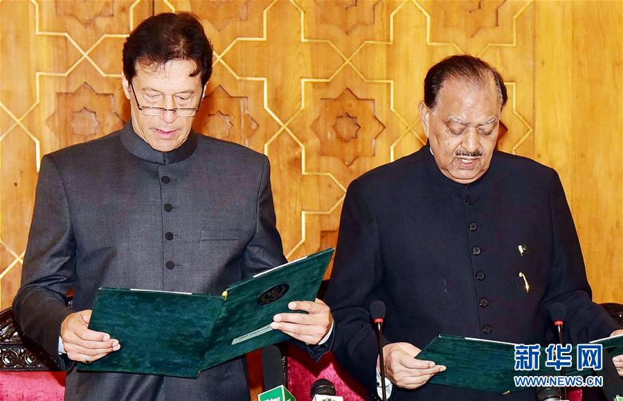 （國(guó)際）（1）伊姆蘭&middot;汗宣誓就任巴基斯坦政府總理 