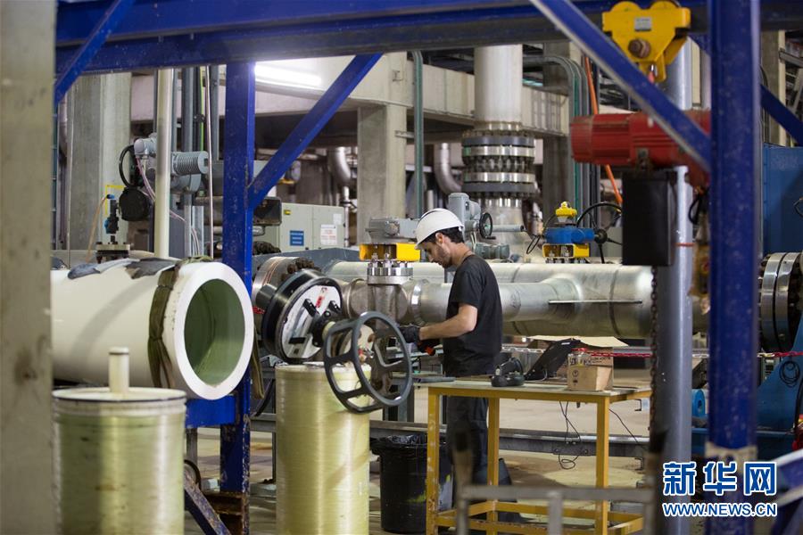 (國(guó)際·圖文互動(dòng))(4)海水淡化滋潤(rùn)“干渴”以色列——走進(jìn)以色列海水淡化廠(chǎng)