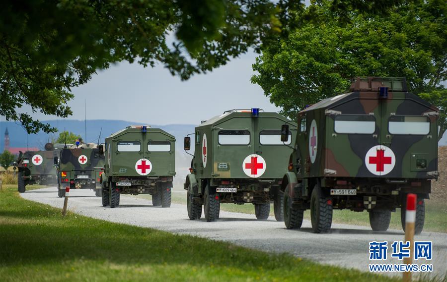 (國(guó)際·圖文互動(dòng))(4)中德“聯(lián)合救援—2019”衛(wèi)勤實(shí)兵聯(lián)合演習(xí)開(kāi)始整合訓(xùn)練